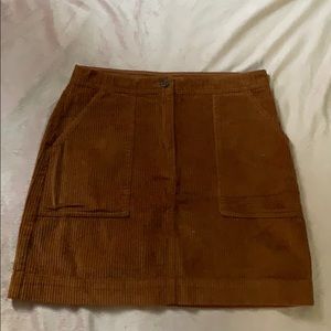 GAP corduroy mini skirt